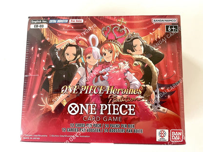 ONE PIECE HEROINES EDITION EB-03 BOOSTER BOX ENGLISH FACTORY SEALED