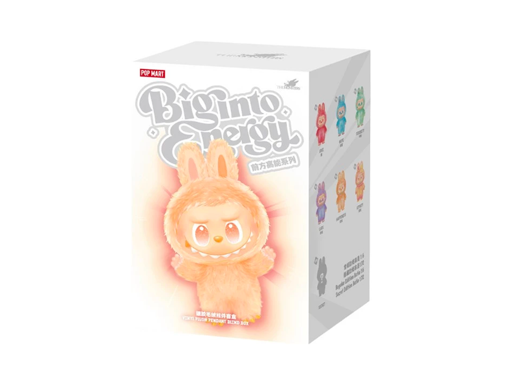 Pop Mart Labubu The Monsters Big into Energy
Series Vinyl Plush Pendant Sealed box
