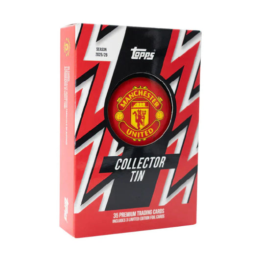 TOPPS – MANCHESTER UNITED 2026 – COLLECTOR TIN