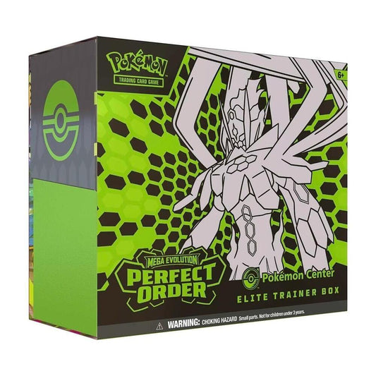 2026 Pokémon Mega Evolution
Perfect Order Pokemon Center Elite Trainer Box