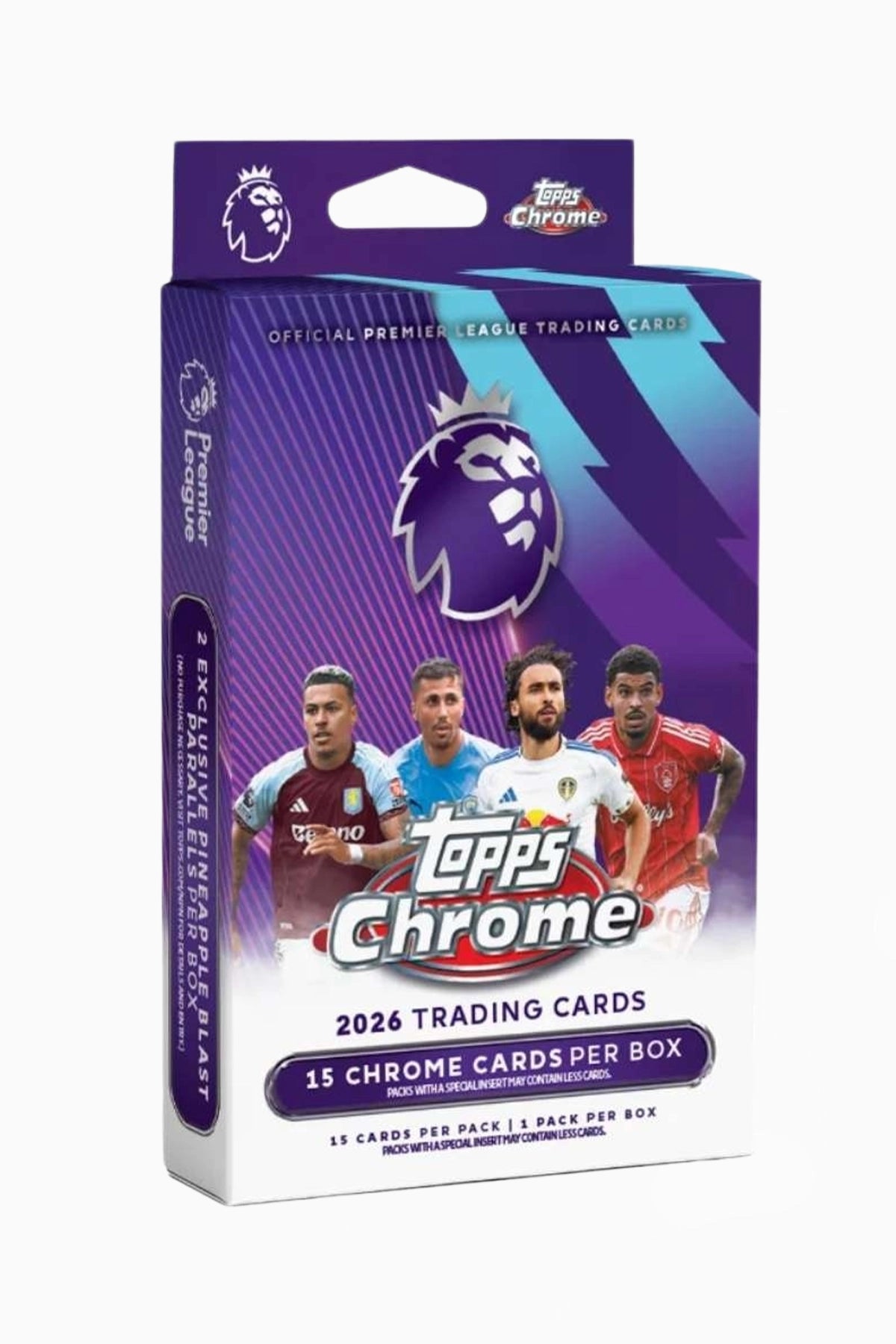 Topps Chrome Premier League 2025/26 Hanger Box Collectible Cards