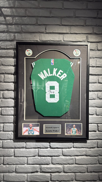 Kemba Walker Signed Celtics Jersey