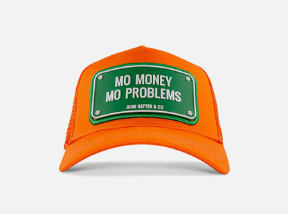 Mo Money Mo Problems Orange John Hatter Co Caps