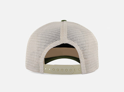 Show Me The Money Olive Green/ Beige John Hatter Co Cap