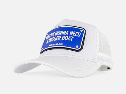 You’re Gonna Need A Bigger Boat White John Hatter Co cap