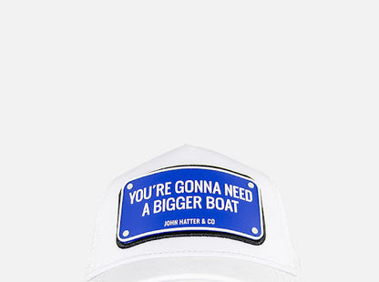 You’re Gonna Need A Bigger Boat White John Hatter Co cap