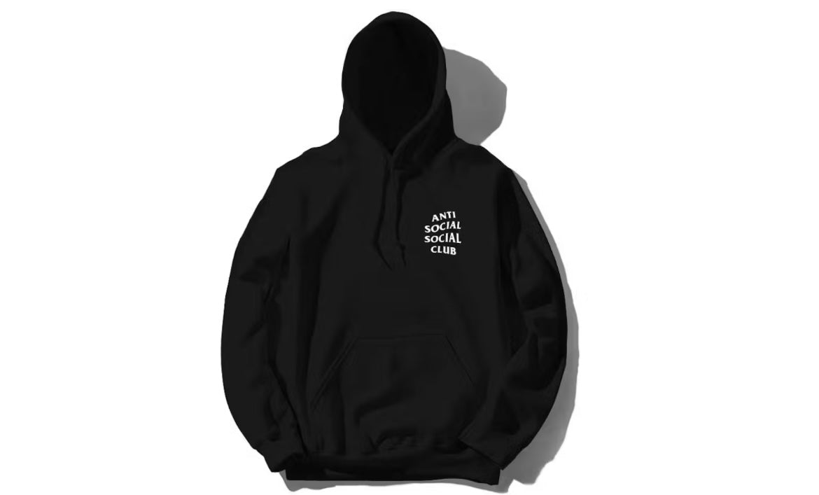 Anti Social Social Club Mind Games Hoodie SS20 Black